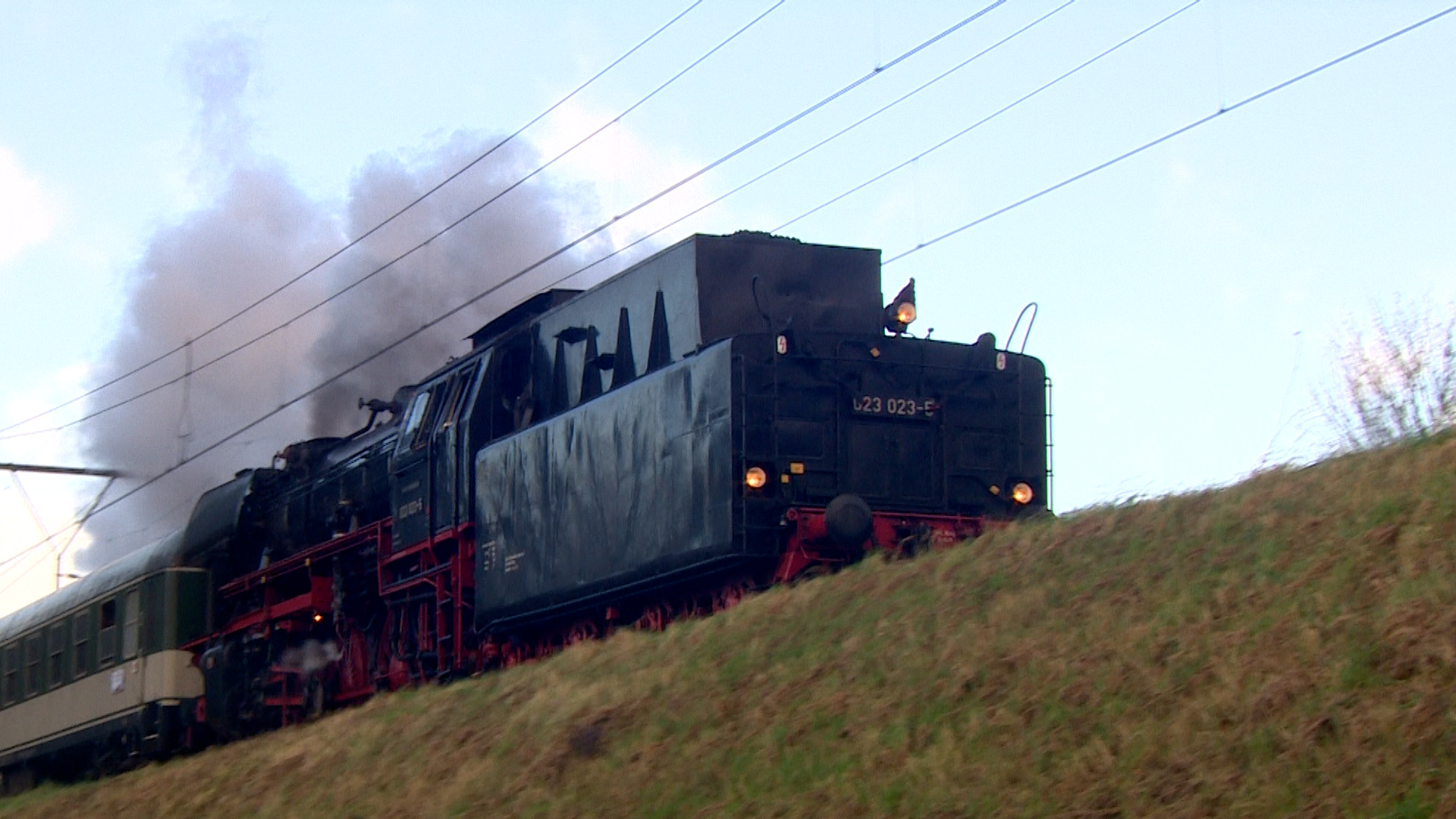 SSN Kerstexpress komt aan op station Valkenburg